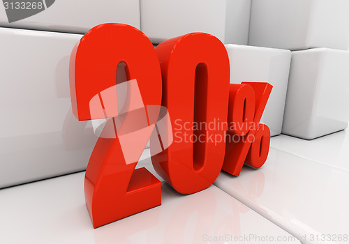 Image of 3D 20 percent