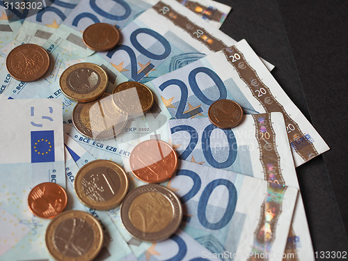 Image of Euro bank notes
