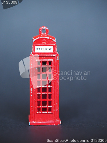 Image of London telephone box