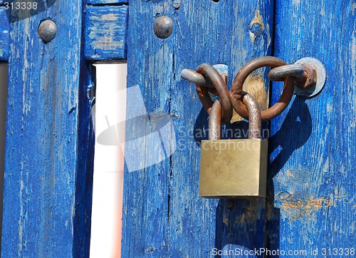 Image of Blue Gate Lock