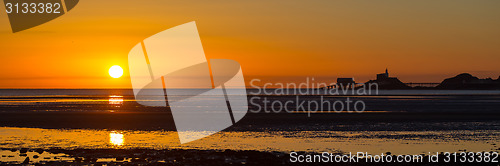 Image of Mumbles sunrise panorama