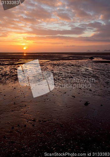 Image of Mumbles sunrise vertical