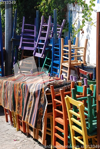 Image of Colorful Chairs