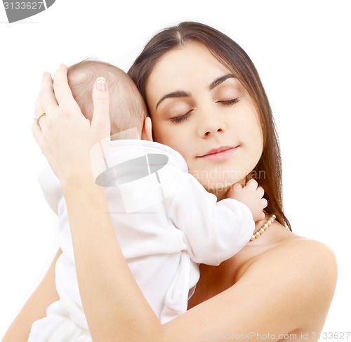 Image of baby and mother