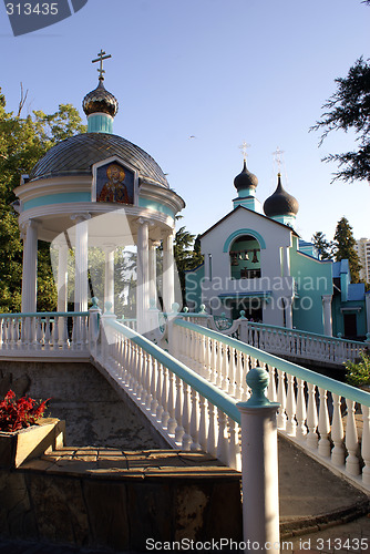 Image of Russian church in Adler