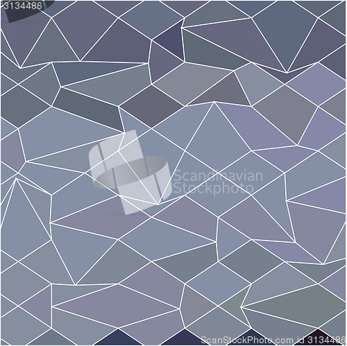 Image of Blue Grey Abstract Low Polygon Background