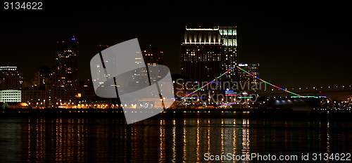 Image of San Diego Skyline Night