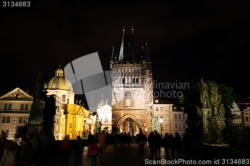 Image of Prague Charles bridge 01a