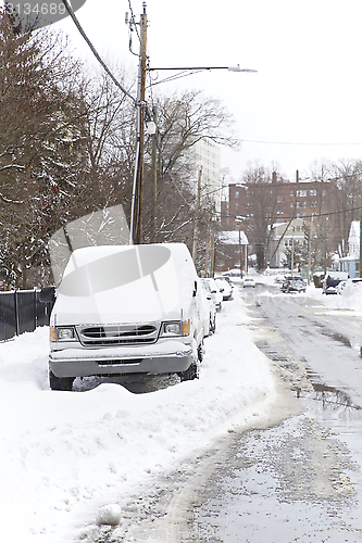 Image of Snow car