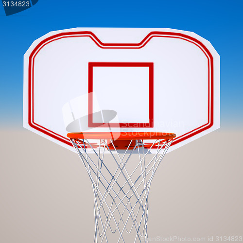 Image of Basketball hoop