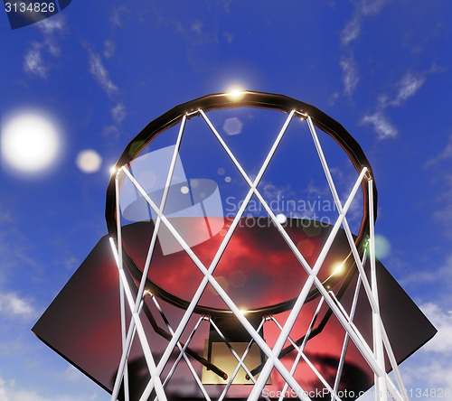 Image of Basketball hoop