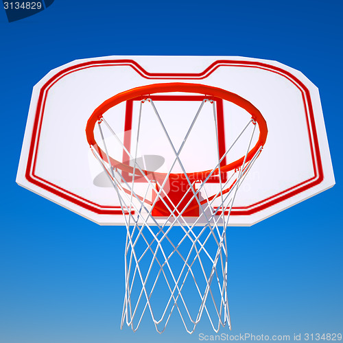 Image of Basketball hoop