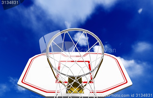 Image of Basketball hoop