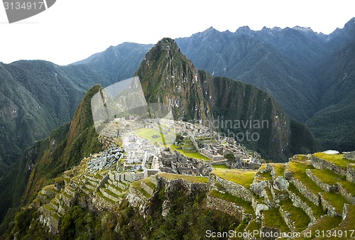 Image of Machu Picchu view in early morning