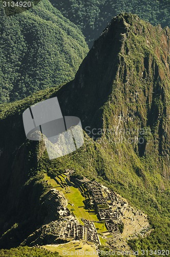 Image of Machu Picchu view in early morning