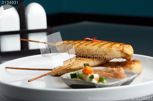 Image of Chicken Satay Skewers