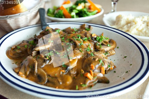 Image of Chicken Marsala Dish