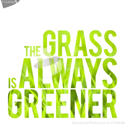 Image of The Grass is Always Greener