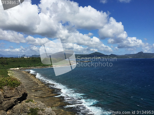 Image of Taiwan coastal line