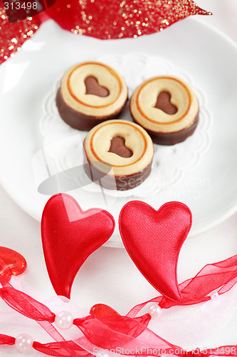 Image of Valentine biscuits