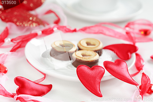 Image of Valentine biscuits