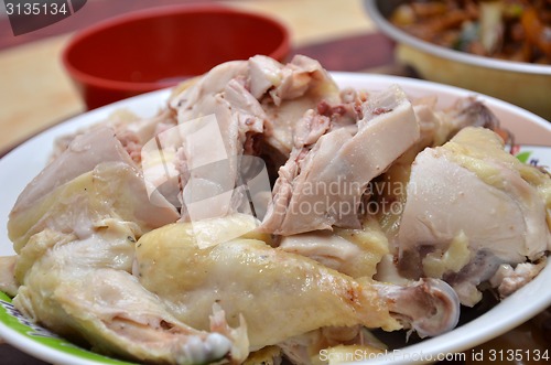 Image of Chinese style steam chicken