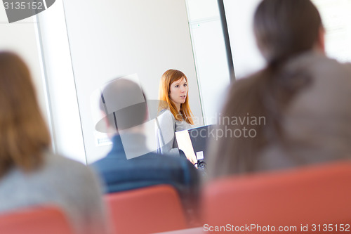 Image of Lecture at university.