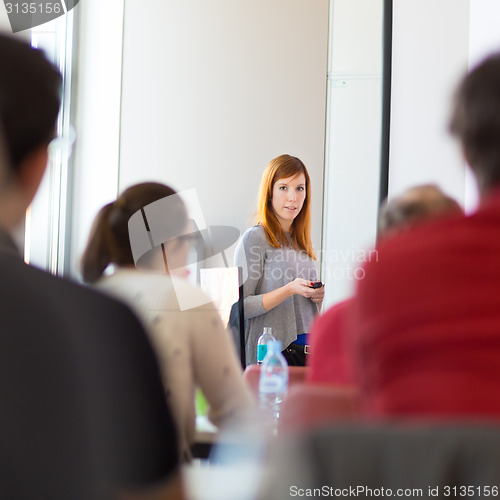 Image of Lecture at university.