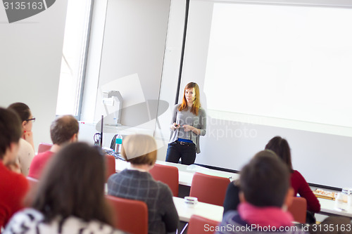 Image of Lecture at university.