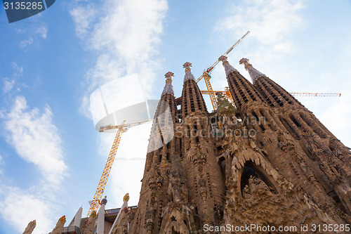 Image of Sagrada Familia detail
