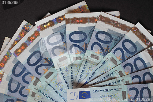 Image of Euro bank notes