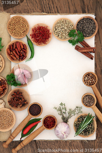 Image of Herb and Spice Ingredients