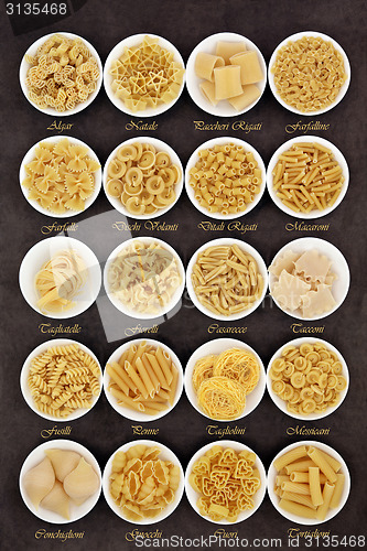 Image of Pasta Types