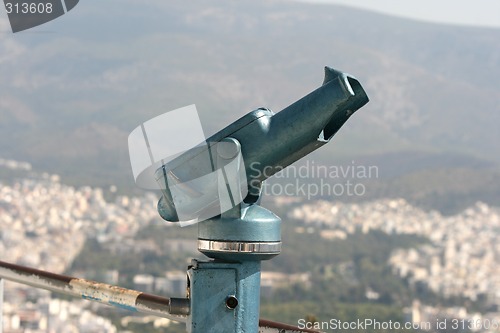 Image of binoculars on lycabetus