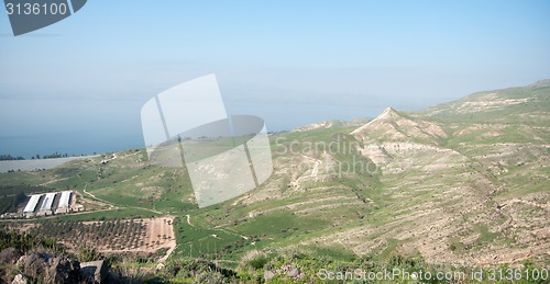 Image of Israeli landscape near Kineret lake