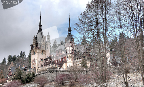 Image of Peles castle in Romania