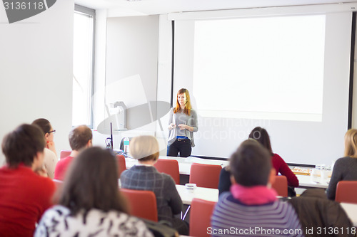 Image of Lecture at university.