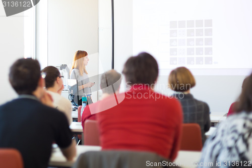 Image of Lecture at university.