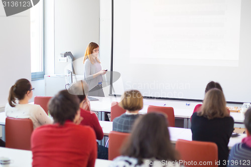 Image of Lecture at university.