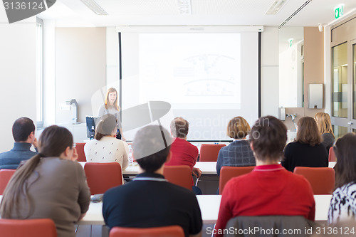 Image of Lecture at university.