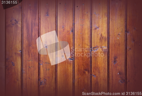 Image of textured wood boards with vignette