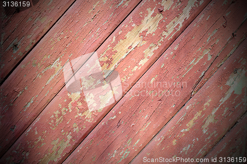 Image of reddish wood planks texture