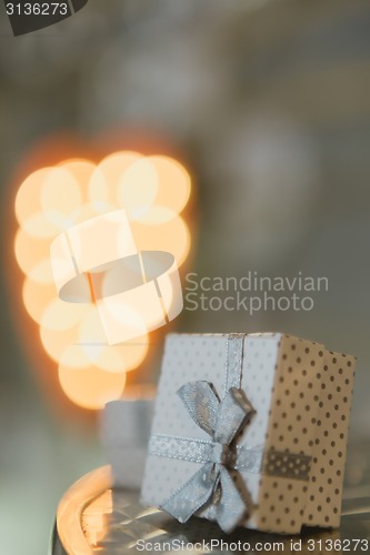 Image of decorated wedding table