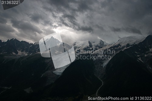 Image of Alps mountain landscape