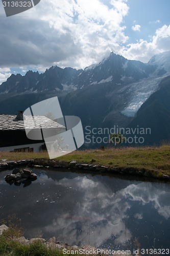 Image of Alps mountain landscape