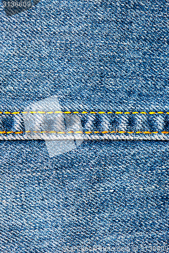 Image of vintage denim background