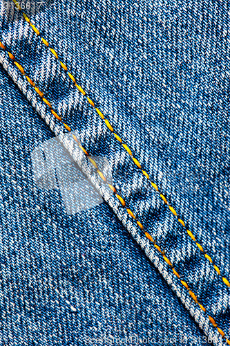 Image of old jeans background