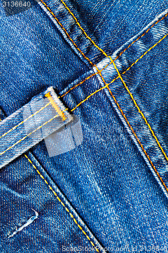 Image of vintage blue jeans