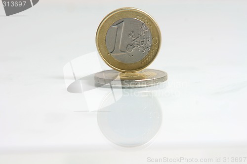 Image of one euro coin