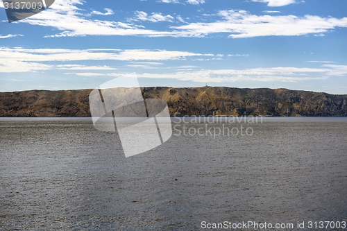 Image of Coastline with horizon and sky